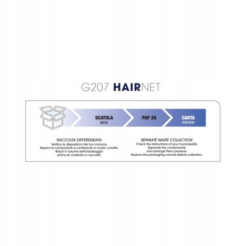 G207 Síťka na vlasy Labor Pro pro trvalou ondulaci, 500 kusů, 65x75 mm G207 Síťka na vlasy Labor Pro pro trvalou ondulaci, 500 kusů, 65x75 mm