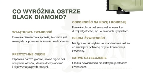 B536 GORDON Vector Liner profesionální, vysoce výkonný zastřihovač vlasů