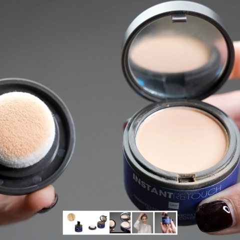 H641 INSTANT RETOUCH HAIR BRIGHT BRANZE barevný pudr pro zakrytí kořínků vlasů