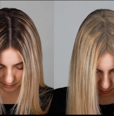 H643 INSTANT RETOUCH HAIR COLOR teplý hnědý prášek pro zakrytí kořínků