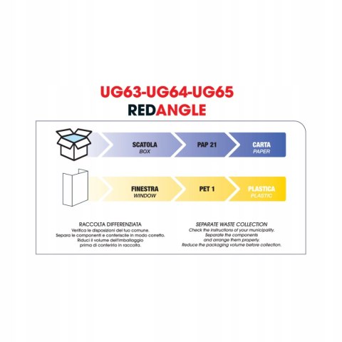 UG63 Upgrade kartáč CONCAVE TRIANGULAR 33 mm tepelně antistatický
